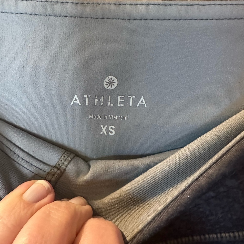 ATHLETA Chaturanga leggings grey speckle ombre - Picture 2 of 9